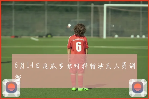 6月14日厄瓜多尔对科特迪瓦人员调整