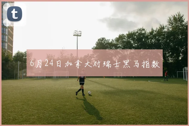 6月24日加拿大对瑞士黑马指数